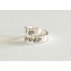 I am Enough Inspirational Message Ring in Sterling Silver