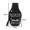 Zmart 9 Pocket LTD Back Waist Bag Tools Cosmetic Tools