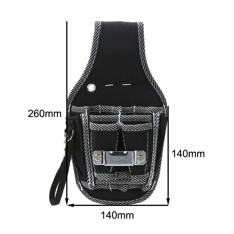 Zmart 9 Pocket LTD Back Waist Bag Tools Cosmetic Tools