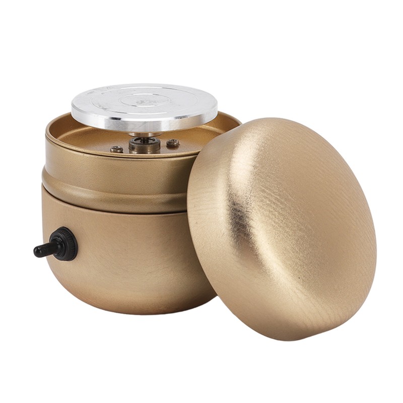 Mini Pottery Wheel Machine Stepless Speed Regulation Portable Gold Pottery
