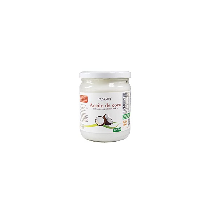 Cusibani | Aceite de coco Extra Virgen, Prensado y Extraído