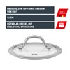 Silit Metal Handle Glass Lid, Transparent, 16 cm