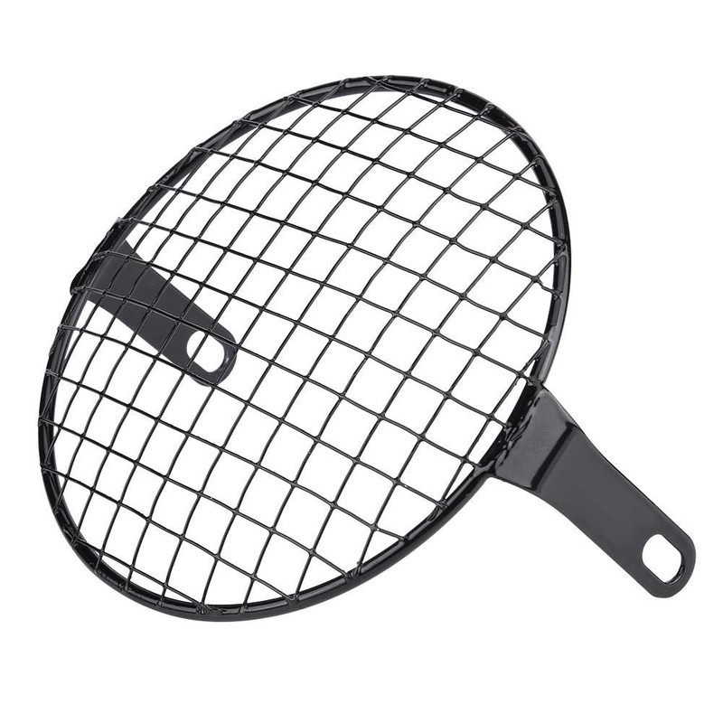 Suuonee 6.5" Headlight Grill Guard, Round Headlight Lamp Cover Mask