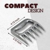 WOODBULL Premium Aluminum Polished Bear Claw Set Meat Shredder, Meat