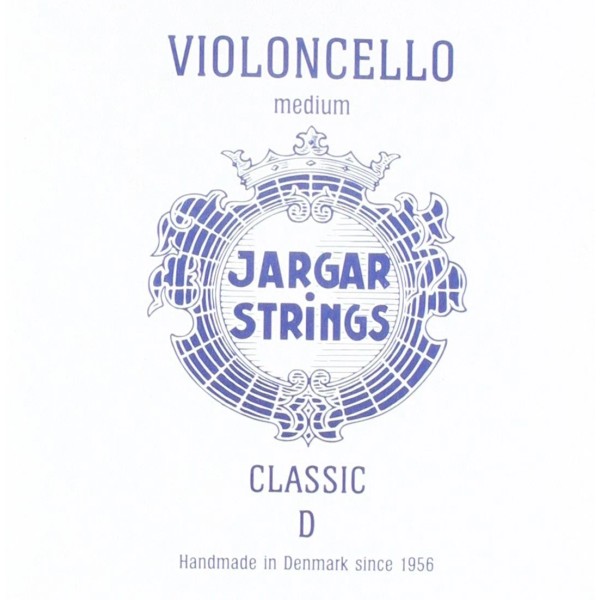 Jargar Jargar Cello D Medium Coated Steel Strings, Medium