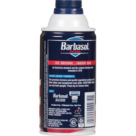 Barbasol Crema de afeitar, original, 10 oz
