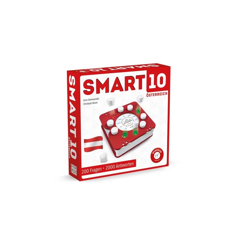 Piatnik PIA07248 Quiz Games, Smart 10, Austria (German Version)