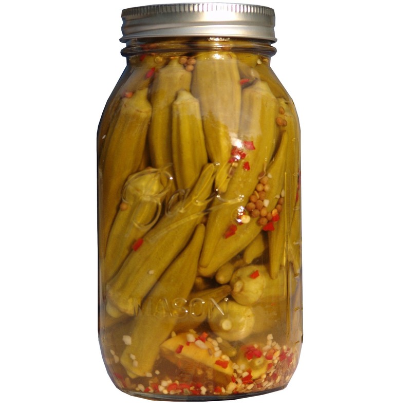 Stuart's Cajun Pickled Okra - 2 Quart Jars