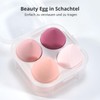 4 pieces makeup sponge, makeup sponge set, beauty sponge for