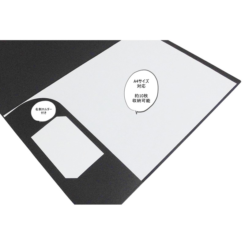 Individual Folder A4 (Set of 10) Kraft Paper, Document Clips,