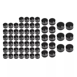 Unbranded Black Cut Engine Bolt Cap Cover For Harley Electra Street Glide FLHX FLHXS 17-23