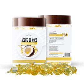 PLATINUMMAX Aceite de Coco con Ácido Hialurónico | 30 Ampolletas, 100% Activos Naturales - Tratamiento Nutritivo