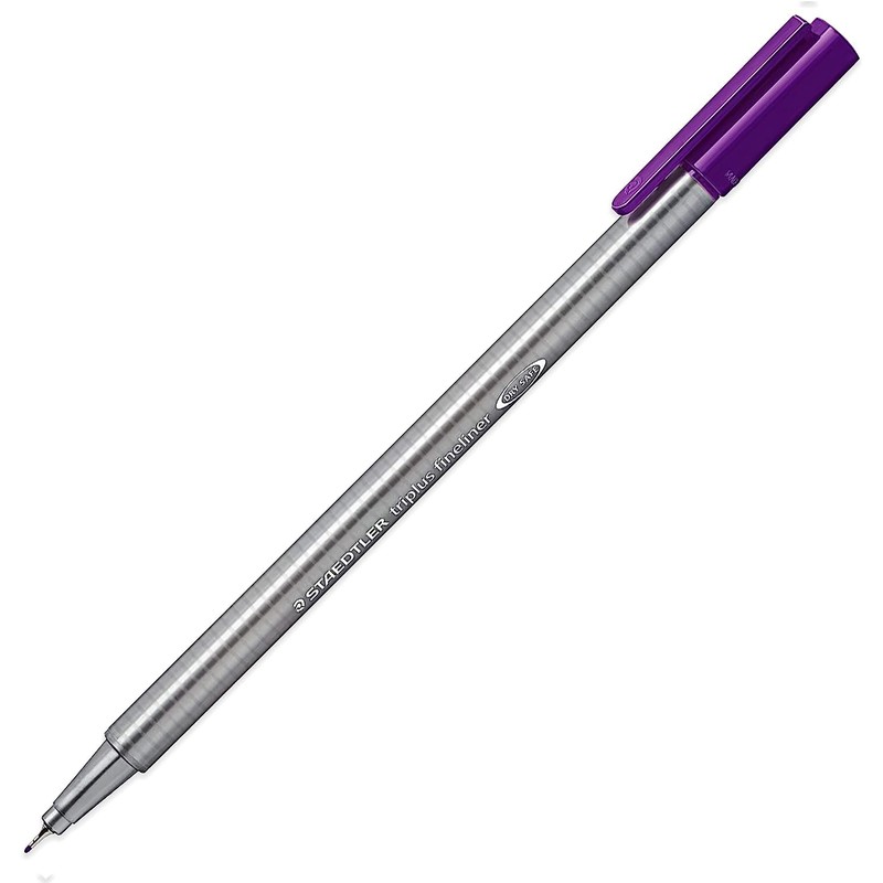 STAEDTLER 334 Triplus Fineliner Superfine Point Pens - 0.3mm -