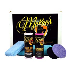 McKee's 37 MK37-1000 Total Headlight Restoration Kit, (6-Piece)