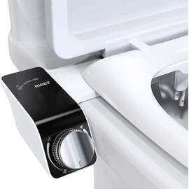 American Standard Self-Cleaning NonElectric Dual Nozzle Bidet Attachment Adjustable Water Pressure