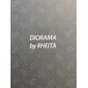 Rheita Diorama 955-17BU Notepad with Nub Embossing A5 Squared 80