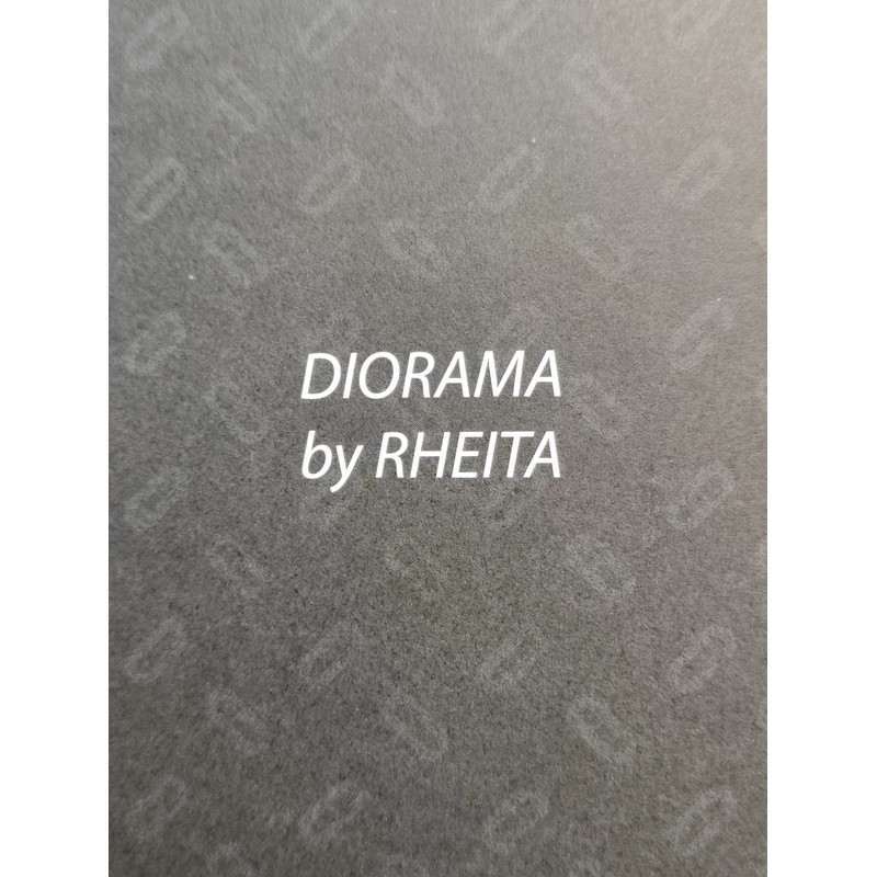 Rheita Diorama 955-17BU Notepad with Nub Embossing A5 Squared 80
