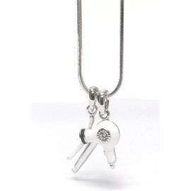 Shoppingbuyfaith Hair Stylist Necklace Design Curling Iron Blow dryer #508