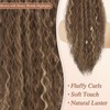 BARSDAR 76 cm Long Curly Ponytail Hairpiece with Drawstring Ponytail