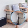 Maximm Monitor Computer Power Cord 3 Ft Flat Plug 360°