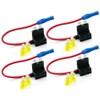 4 X CIRCUIT FUSE TAP PIGGY BACK STANDARD BLADE ATO