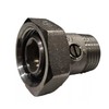 TC Radiator Lockshield Valve Tail Union 1/2" x 3/4" with