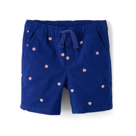 Gymboree,Boys,and Toddler Pull On Shorts,10,Navy Baseball