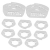 Zerodeko 10 Pack Hairy Crab Quick Wrap Device Crab Plastic