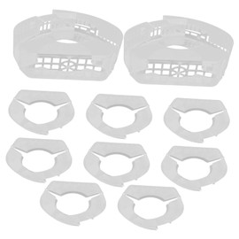 Zerodeko 10 Pack Hairy Crab Quick Wrap Device Crab Plastic Packaging Box Reusable Packing Solution