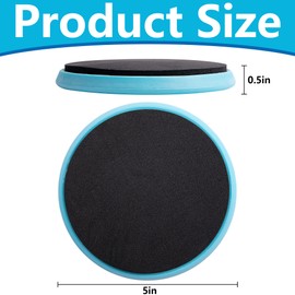 Adnee 5in Ice Skating Spinner - 1pc Figure Skating Spinner Board - Ice Skating Spinning Turnboard Trainer Device for Practicing,Improves Ice Skating Spins