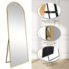 Prywot Arched Floor Mirror, 57 "x 20" Full Length Mirror