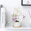 Importeek 3pz Arreglo Floral Artificial Flores Planta Decoracion Ramo
