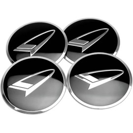 Daihatsu Wheel Center Cap Emblem Sticker Hijet Rocky Atley Taft Campus Wake All Series Car Hub Cap Wheel Cover Sticker Daihatsu Auto Center Wheel Cap Sticker New Model Car Decoration Emblem Sticker