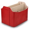 LONDO Leather Remote Control Organizer and Caddy with Tablet Slot
