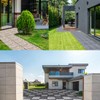 Decking Natural Pebble Interlocking Floor Patio Tiles, Indoor & Outdoor