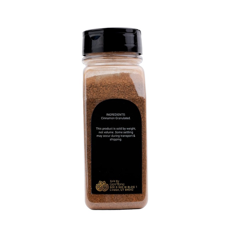 GranAroma Granulated Cinnamon, Perfect for Baking, Cooking, Beverages, Smoothies, and