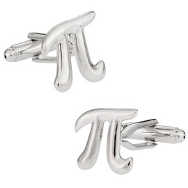 Cuff-Daddy Pi 3.14 Math Cufflinks with Presentation Box