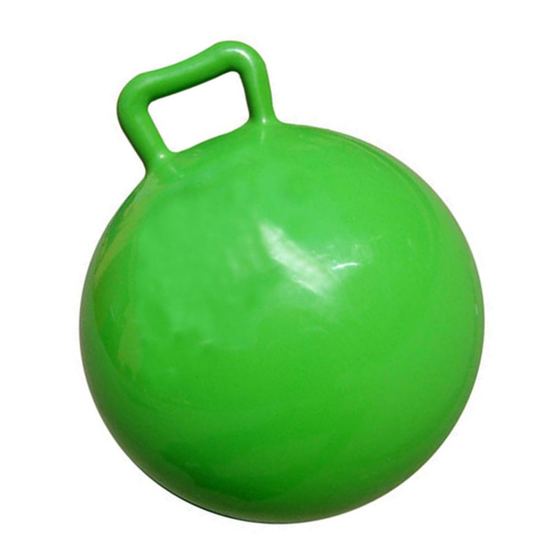 Pure Color Inflatable Bouncing Ball Kids Jumping Hop Ball with