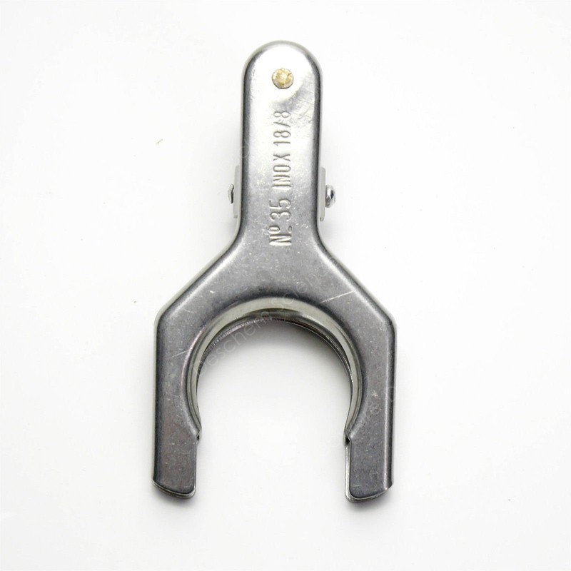 Deschem S35 Stainless Steel Clamp 35/20 35/18 Spherical Joint Glassware