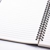 Ykimok 2 Pack College Ruled Notebook, Soft Black Cover Spiral