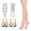 Two Pairs Overpronation Insoles,3 Layers Adjustable Heel Wedge Corrective Inserts,Correct