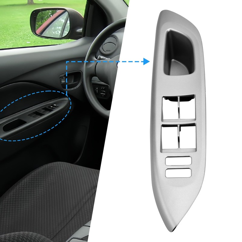 Front Left Driver Side Door Window Switch Bezel Trim Fits