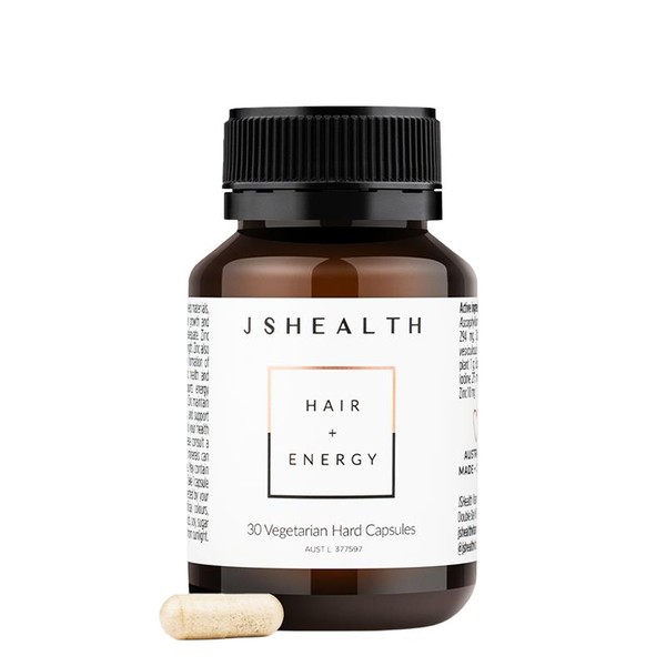 JSHealth Hair + Energy Cap X 30