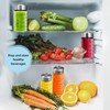 Glass Juice Bottles 4 Pack 16 oz - Wide Mouth