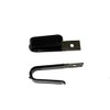Corvette Wire Harness Clip (Pair) - Long Rubber Coated J Clip 1968-1982 C3