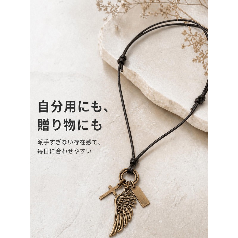 CCopan 【Instantly Stylish/Reliable Gift】 Necklace Men's and Women's Popular Pendant