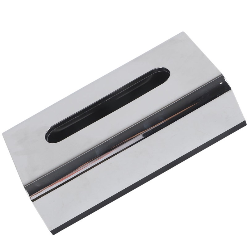 Electroplate Tissue Box Holder Container Storage Organizer Napkin Case for