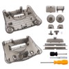 BITFUNX N64 Replacement Shell, Transparent Case Protective Housing for N64