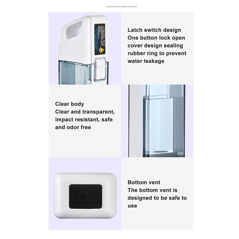 Hydrogen Water Cup, Portable Water Ionizer Generator, 1500 to 3000ppb