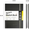 Mont Marte Signature 110gsm Hardbound Sketch Book, A5 Size